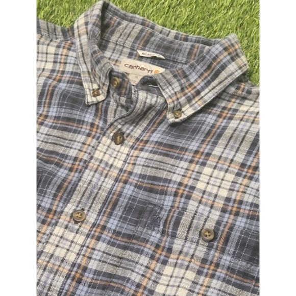 Carhartt Other - Carhartt Men's Relaxed Fit Plaid Flannel Shirt - Size X